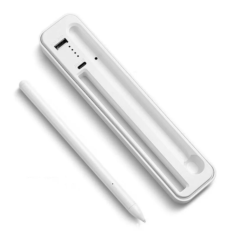

tablet pen pencil Anti misoperation Columnar With wireless Charging Box pencil case For iPhone iPad pro touch Stylus pen
