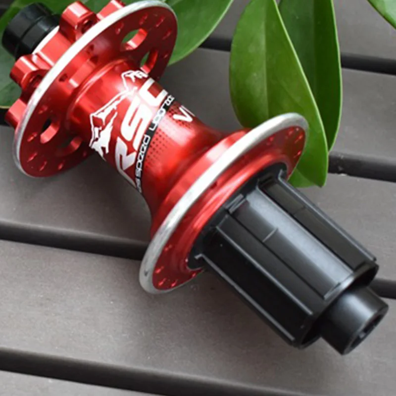 Krsec Front Rear Hub 32 Holes Bicycle Hubs Qr Thru Axis 5 Bearings 6 Pawls 72 Clicks Am Fr Mtb Mountain Bike Ultralight 465G