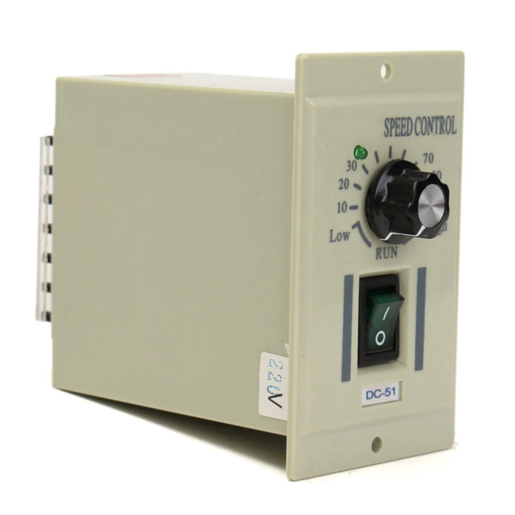 

Over Current Protection 50HZ Motor Speed Controller Electronic Variable Control Professional Home Replacement 220V For DC 0-500W