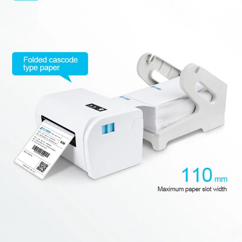 110Mm Thermal Label Maker Codice A Barre Stampante Termica Bluetooth Adesivo Stampa Di Etichette Di Spedizione Per Carta Stiker Logistica Ebay