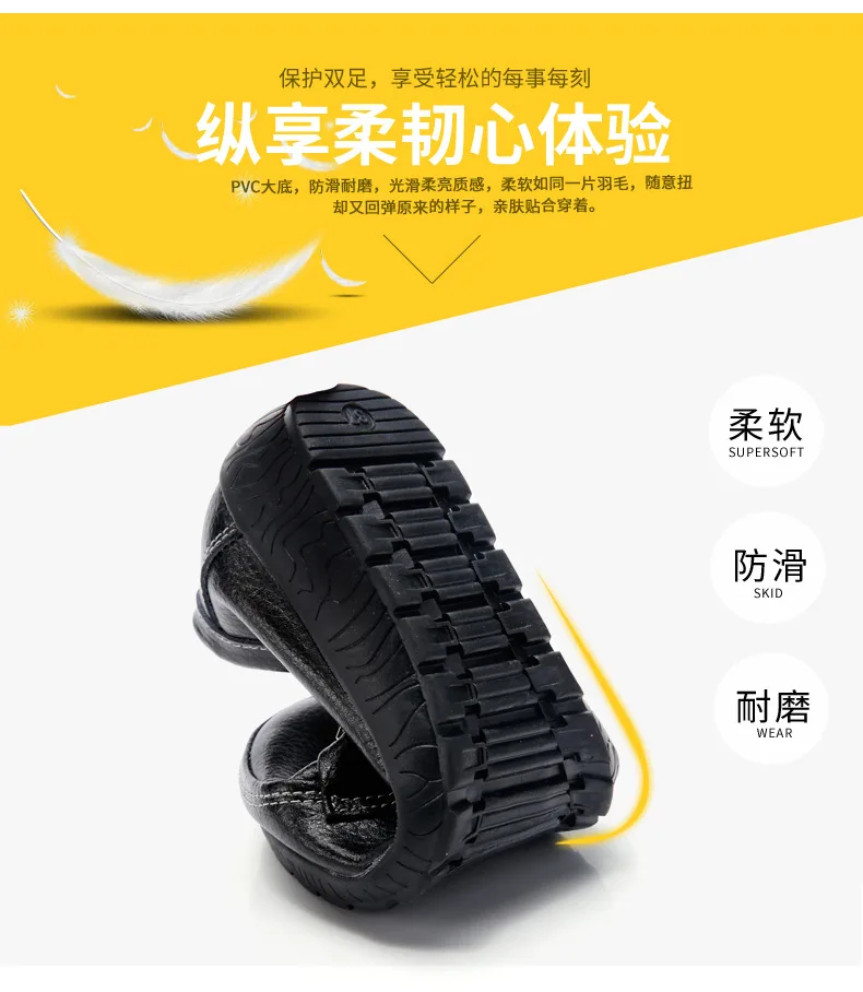 Women shoes genuine leather loafers non-slip solid color casual shoes ladies 2022 new fashion flats woman shoes zapatos de mujer