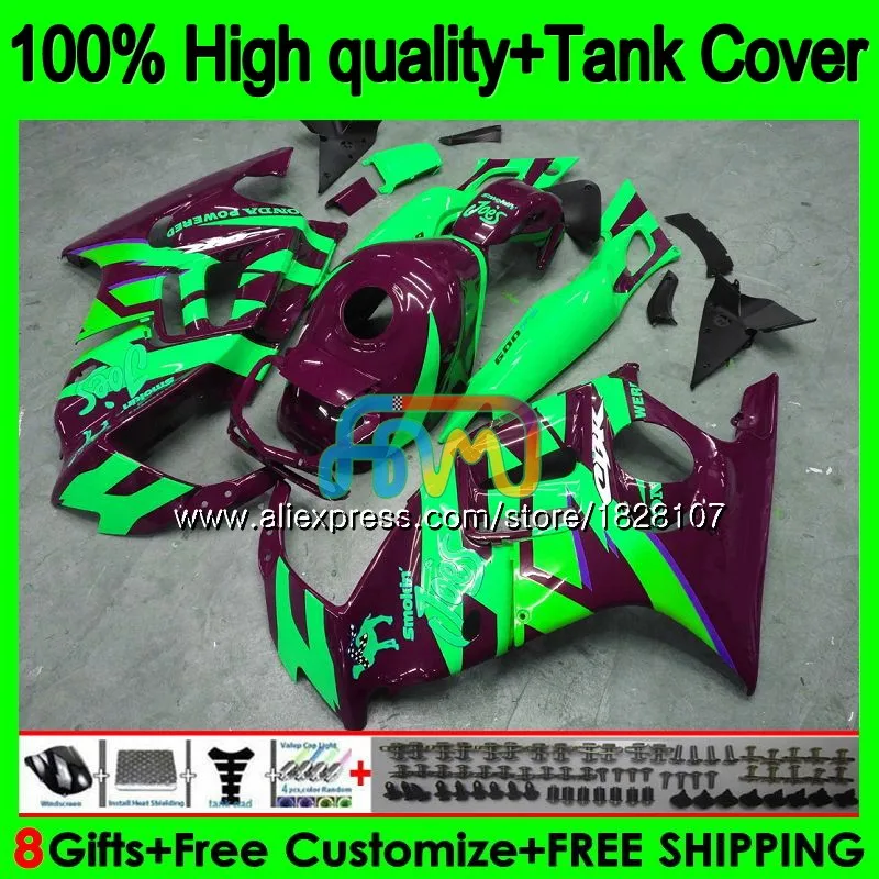 Холодный+ майка комплект для HONDA CBR600FS CBR600F2 красный зеленый 1991 1992 93 94 1BS. 306 CBR600 F2 CBR 600 FS 600F2 91 92 1993 1994 обтекатель
