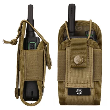 

Men Waist Bag Nylon Durable Waist Pack Belt Multifunction Military Interphone Phone Bag Molle System Equipment Airsoft Belt Bag