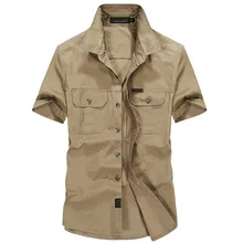 5XL Мужская Уличная летняя рубашка с коротким рукавом плюс размер для пешего туризма, скалолазания, дышащие свободные рубашки отслеживание рыбы во время рыбалки, спортивные рубашки