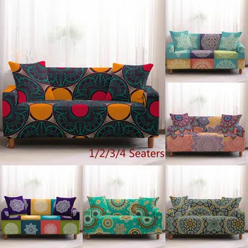 

Bohemia Sofa Covers for Living Room Modern Seat Cover Slipcover Sofa 1/2/3/4 Seater Slipcovers Furniture Stretch Sofa Cover