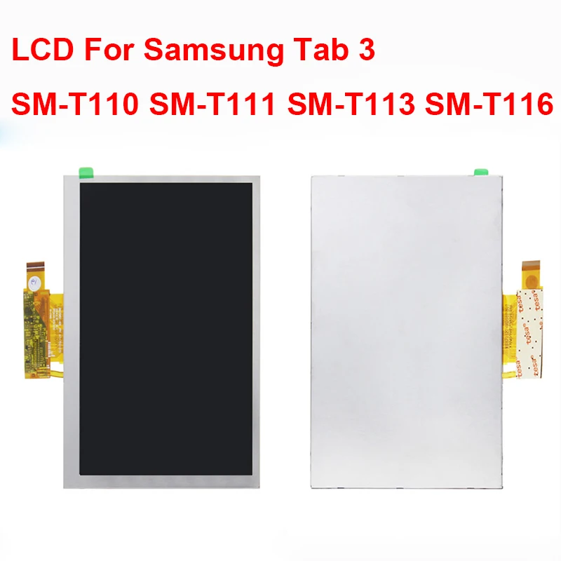 ЖК-дисплей Экран для samsung Tab 3 SM-T110 SM-T111 SM-T113 SM-T116 дисплея Панель монитор модуль