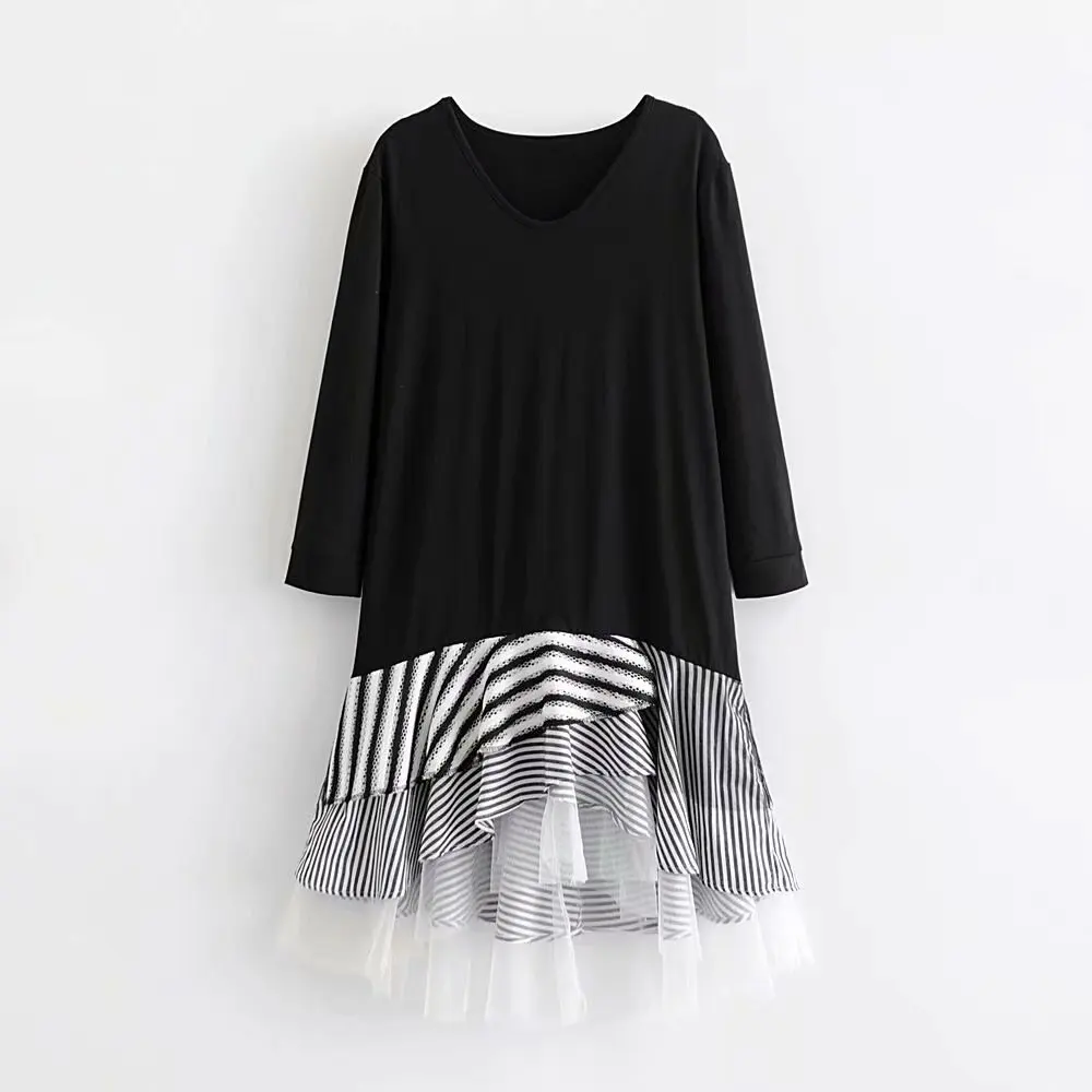 

Western Style 2019 Spring New Style WOMEN'S Dress Versitile Fashion Slimming Joint Retro Fishtail French GIRL'S Dress