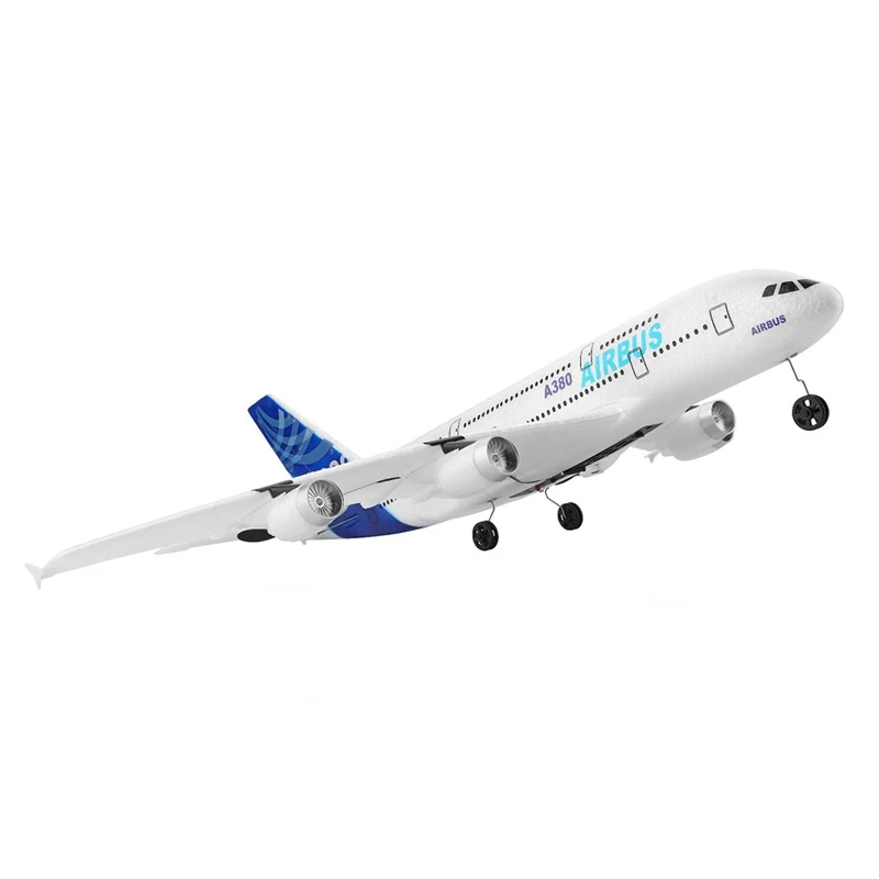 WLtoys детский пульт дистанционного управления A120 авиалайнер двойной двигатель сильный двигатель дистанционного управления Самолет A380 три канала lik