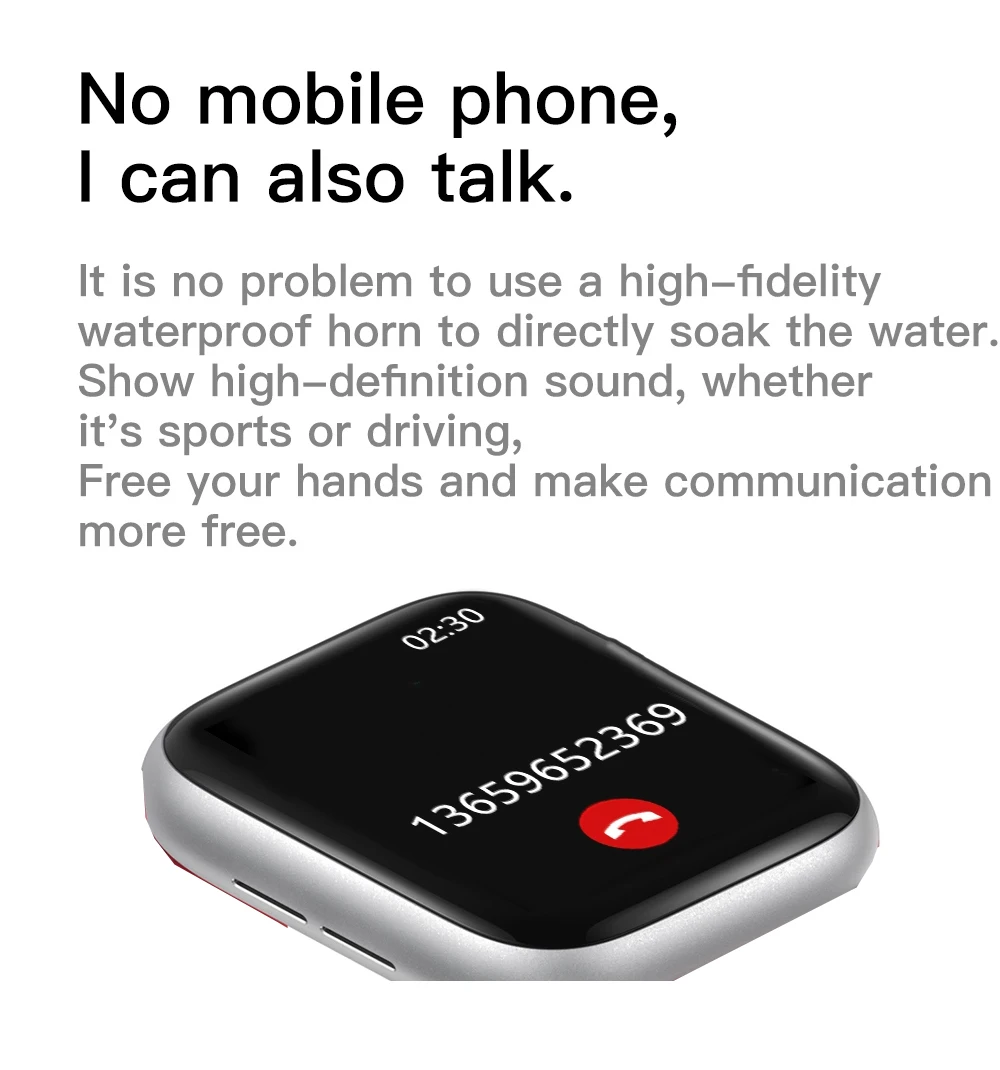 Original IWO 13 Smart Watch Series 6 1:1 40mm 44mm Phone Call Wireless Charger Blood Pressure ECG IP68 waterproof W56 Smartwatch