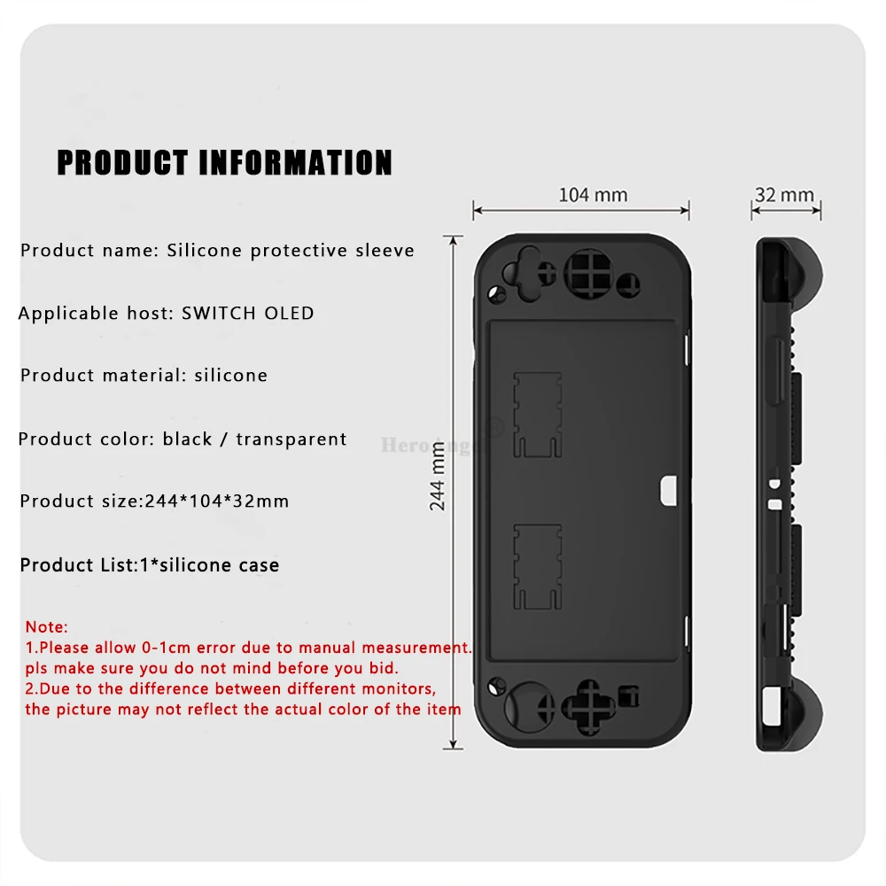 Silicone Protective Case For Nintendo Switch OLED - MediaSpace