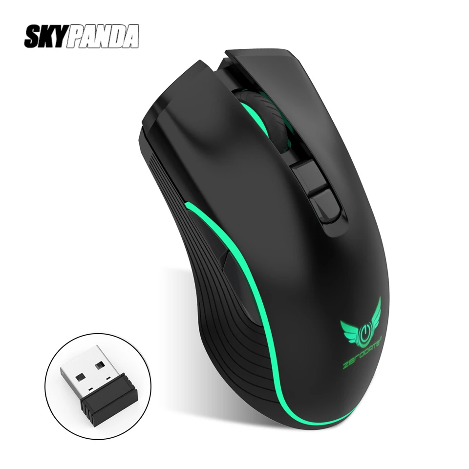 Беспроводная мышь 2 4 ГГц Type-C с быстрой зарядкой игровая 2400 DPI 3 Уровня