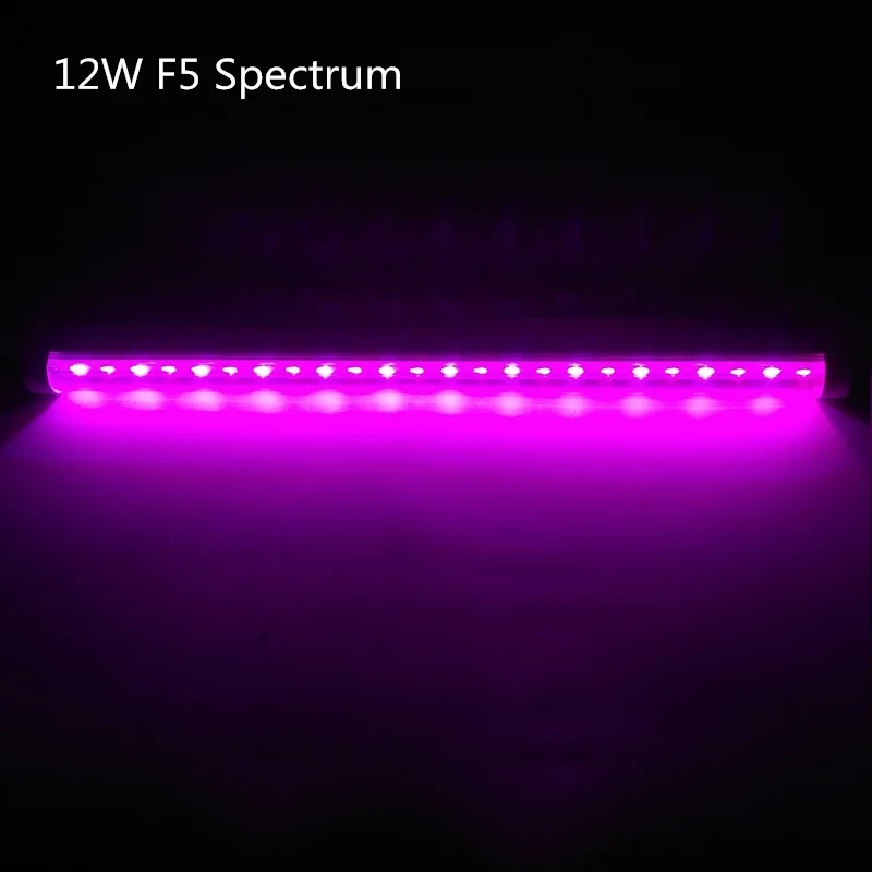 12W F5 Grow Lamp Светодиодный светильник для выращивания фитолампи Фито светодиодный светильник для растений полный спектр светодиодный светильник для растений Фито лампы для цветения - Испускаемый цвет: 12W F5 Grow Lamp