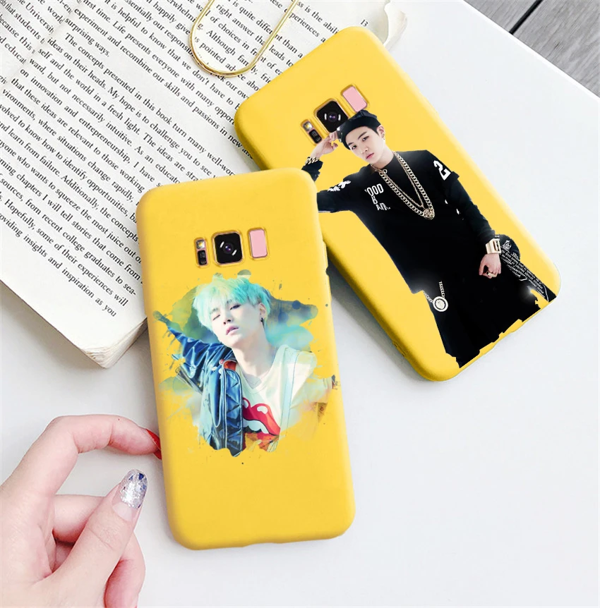 

Boys Love Yourself suga k-pop Soft silicone phone Case for Samsung s8 s8plus s9 s9plus s10 s10e note9 note10 note10Pro