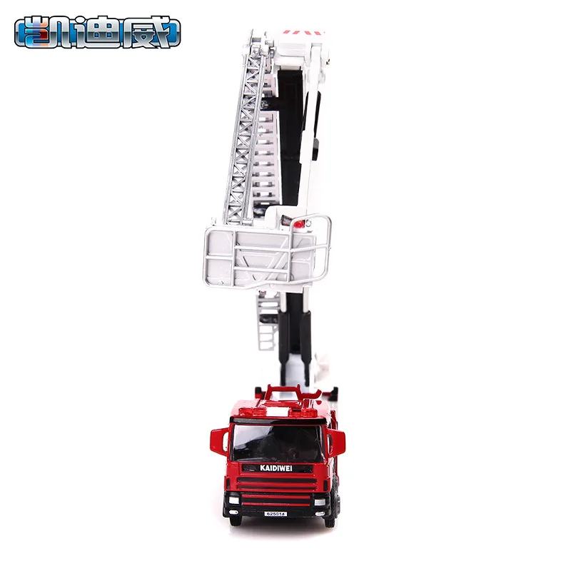 

Cadeve 625014 Alloy Engineering Car Model Climbing Fire Truck Children Toy Car Model
