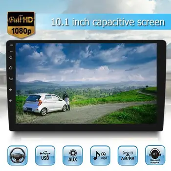 

Car Stereo MP5 Player 1006 Single DIN Android 8.1 10.1Inch GPS Navigation WiFi USB Bluetooth FM Radio Receiver In Dash Head Unit