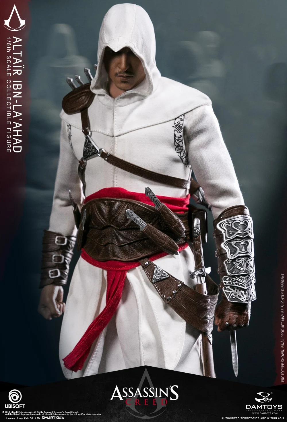 1:6 масштаб фигурка кукла Assassin's Creed белый ассасин Альтаир 1" фигурка Коллекционная кукла пластиковая модель игрушки