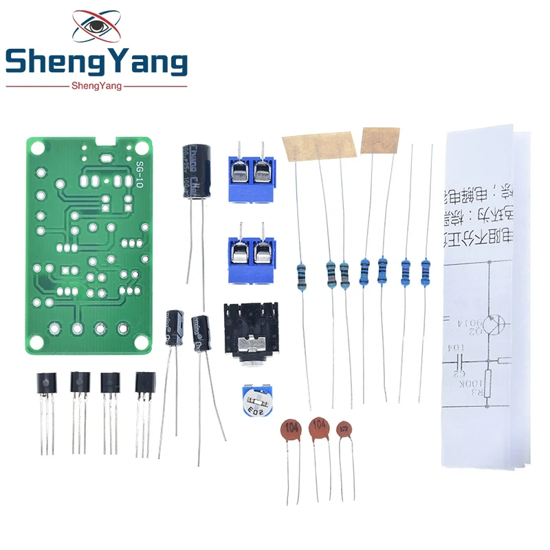 TZT Weißes Rauschsignal-Generator DIY-Kit Elektronik-Bausatz 2-Kanal-Ausgang für Burn-in-Tests und Therapie bei Schlaflosigkeit Geräuschgenerator – Detail 7