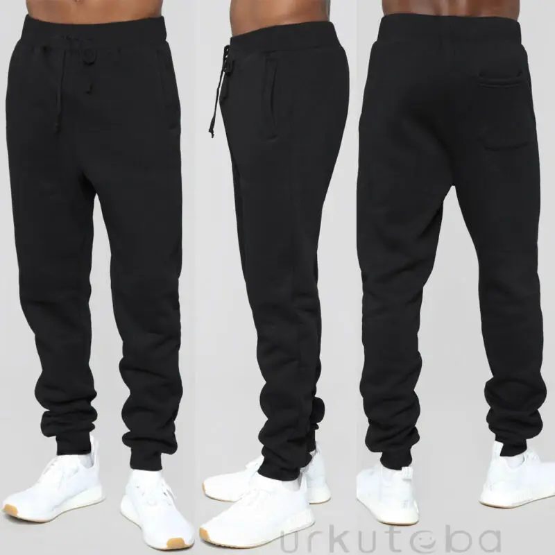 high waisted black tracksuit bottoms