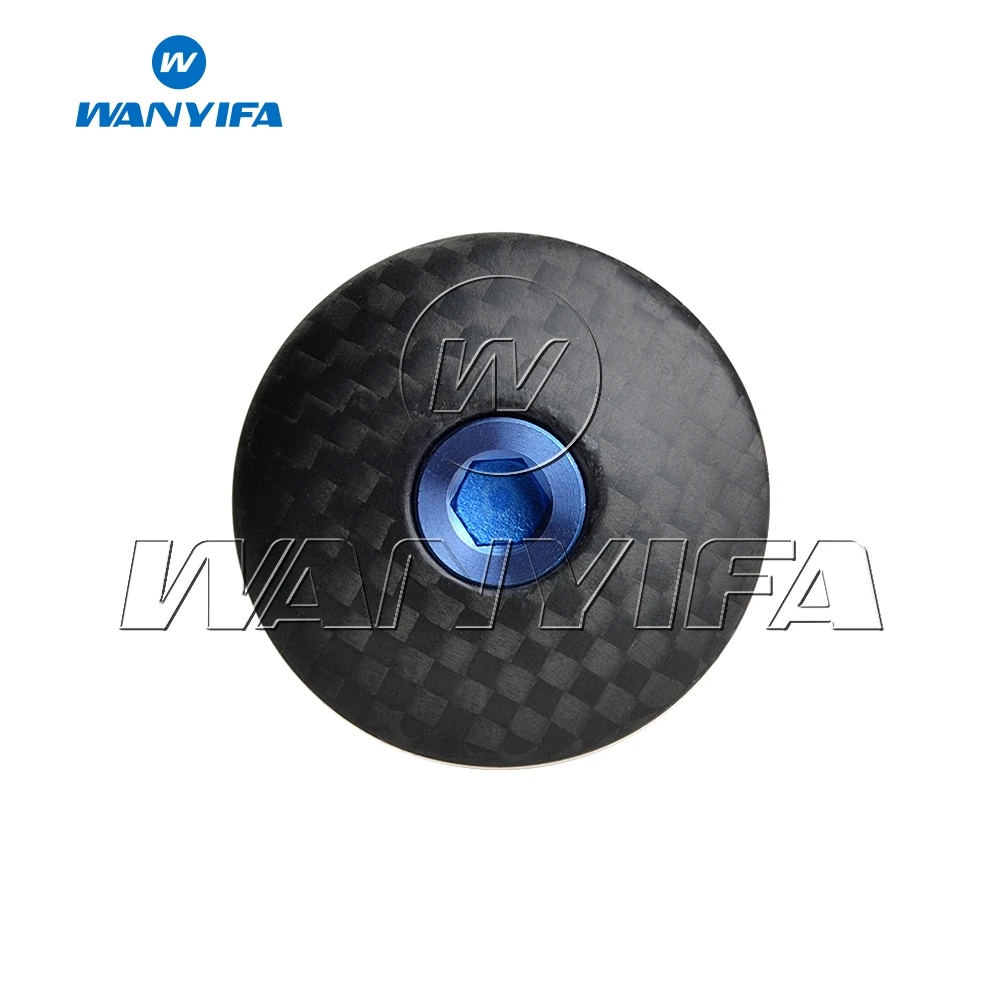 Титановый "Wanyifa" Болт M6x35mm+ 1 1/" труба из углеродистого волокна 3K из углеродного волокна Глянцевая/матовый шоссейный велосипед Горный велосипед Велоспорт седло велосипеда гарнитура стволовых Топ Кепки