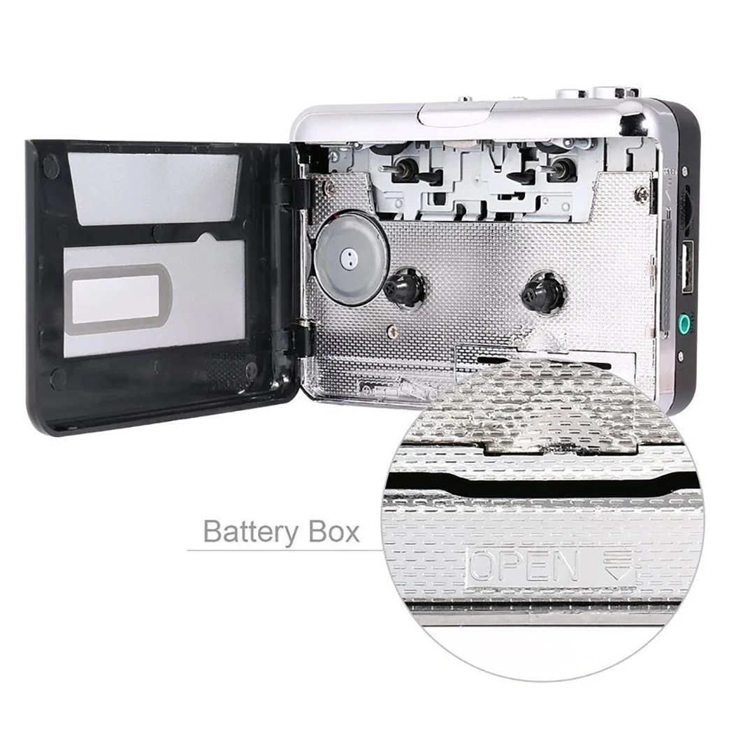 Cassette Tape Player Record Tape to MP3 Digital Converter,USB Cassette Capture,Save to USB Flash Drive Directly