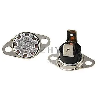 

KSD302 257F 125 Celsius NC Temperature Control Switch Thermostat Right Angle x 2