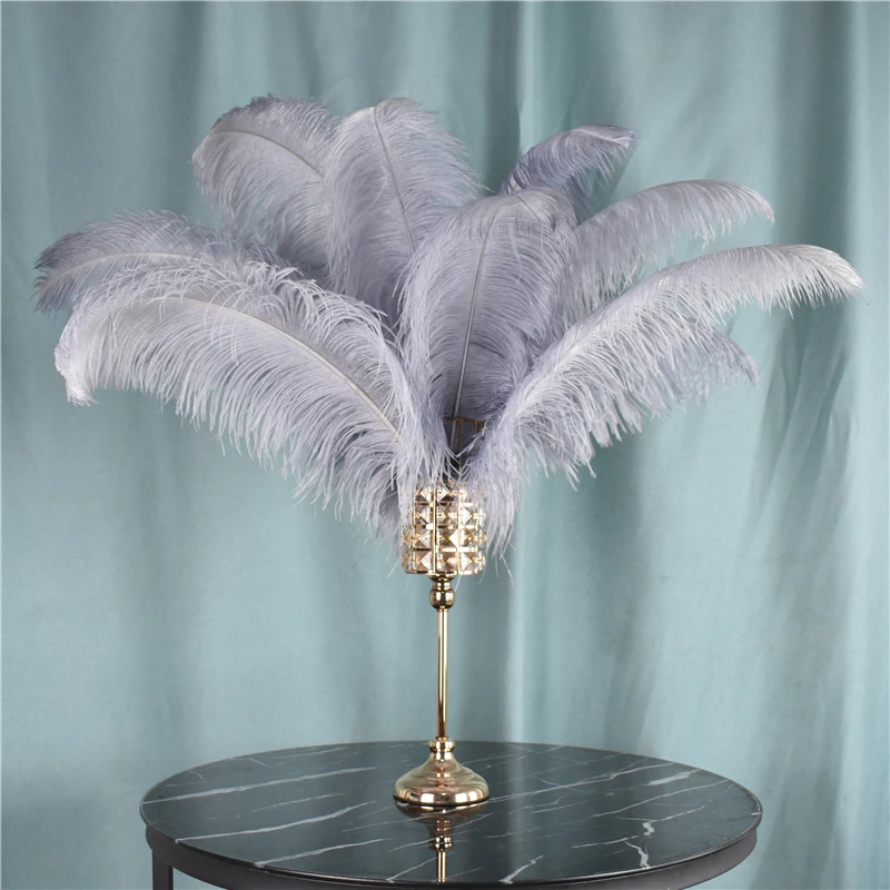 Ostrich Feather Wedding Centerpieces