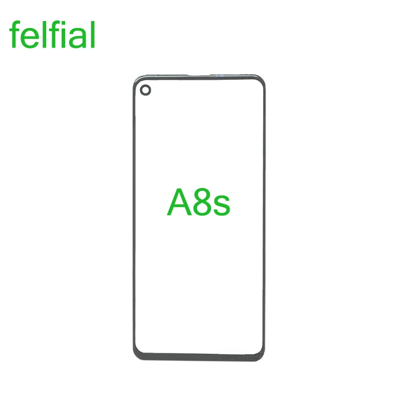 Для Samsung Galaxy A8s G8870 G887F сенсорный экран передняя панель стеклянная линза переднее