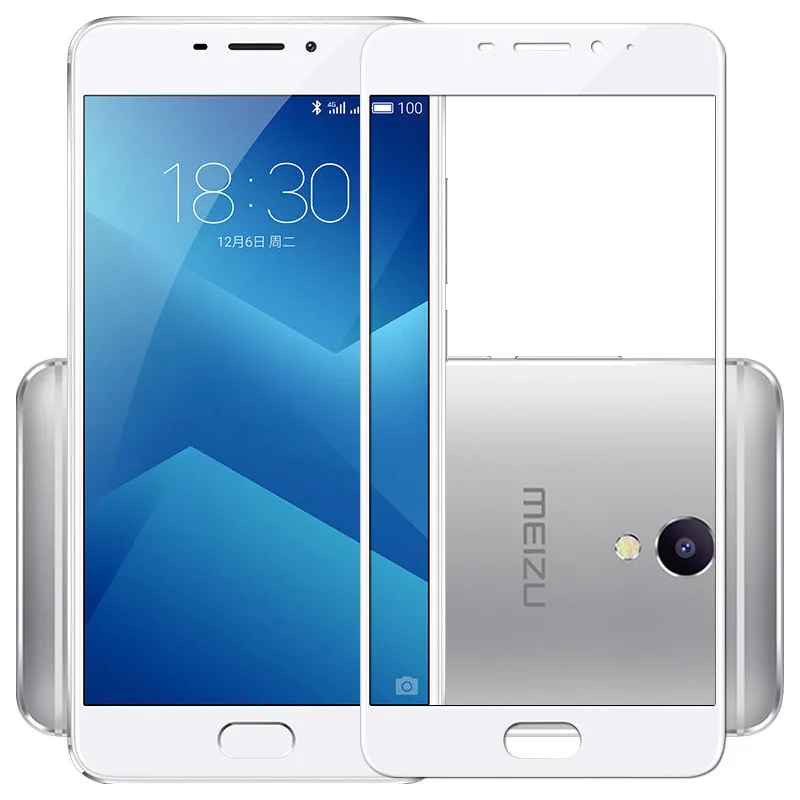 10 шт. Защитное стекло для Meizu M3 M5 M6 Note полное покрытие из закаленного стекла Защитная пленка для Meizu M5S