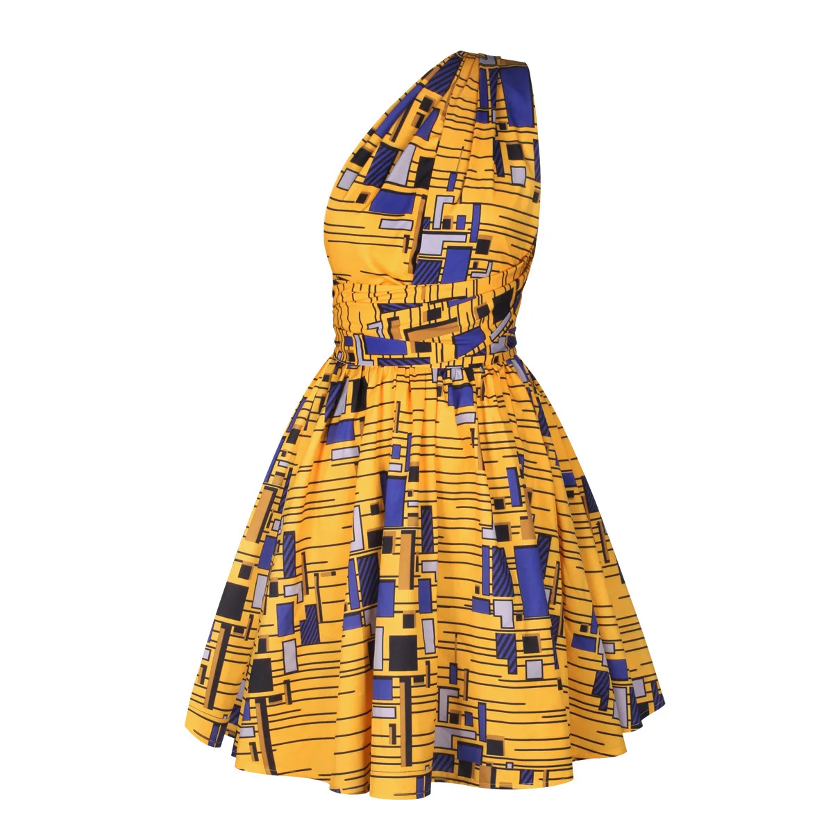 Robe africaine imprimé wax pour femme 180