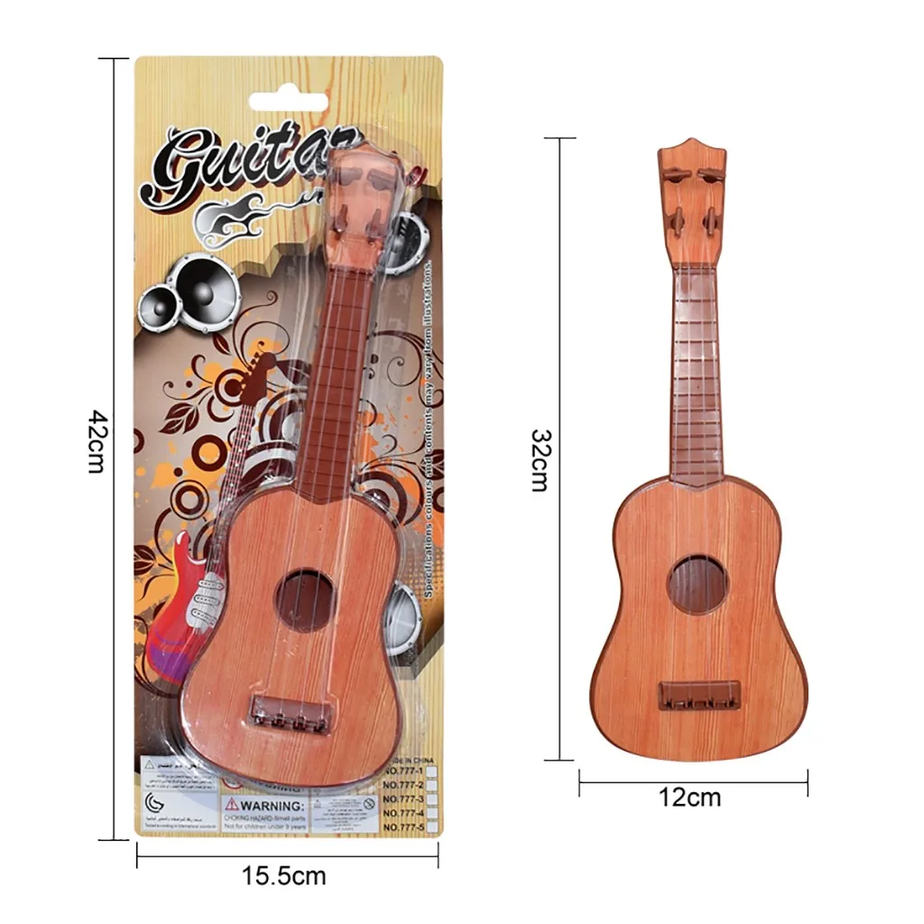 Для начинающих Классическая гитара укулеле Музыкальные инструменты детские игрушки обучающая игра музыкальный инструмент игрушка Рождество Gif