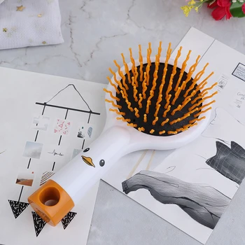 

Anti-static Hair Brush Comb Styling Teezer Shower Massage Combs for Salon Styling Women Hair Curl Straight Massage Comb Brush