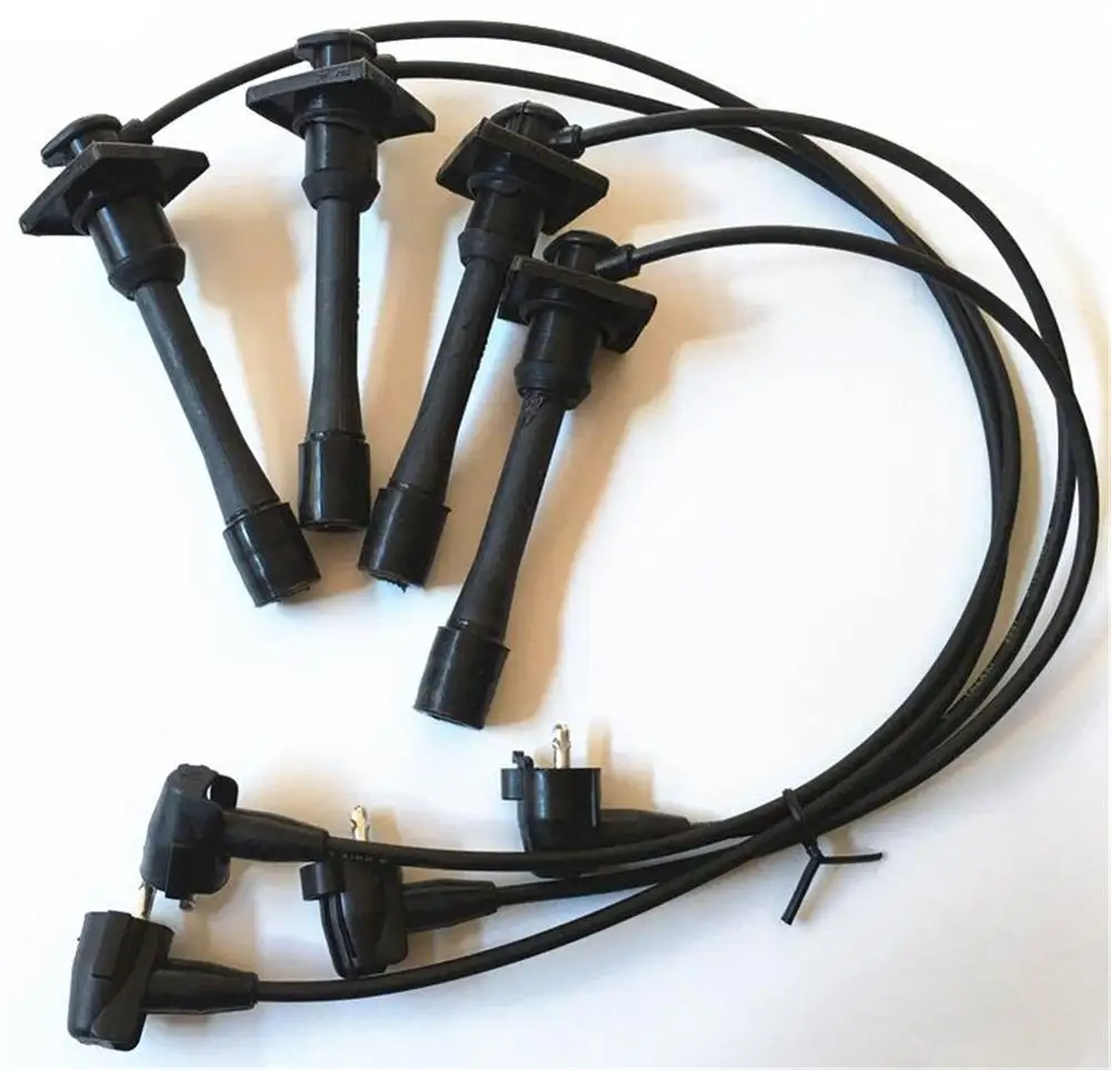 Упаковка из 4 абсолютно новых проводов зажигания 90919-22327 для Toyota Corolla Celica 7A-FE