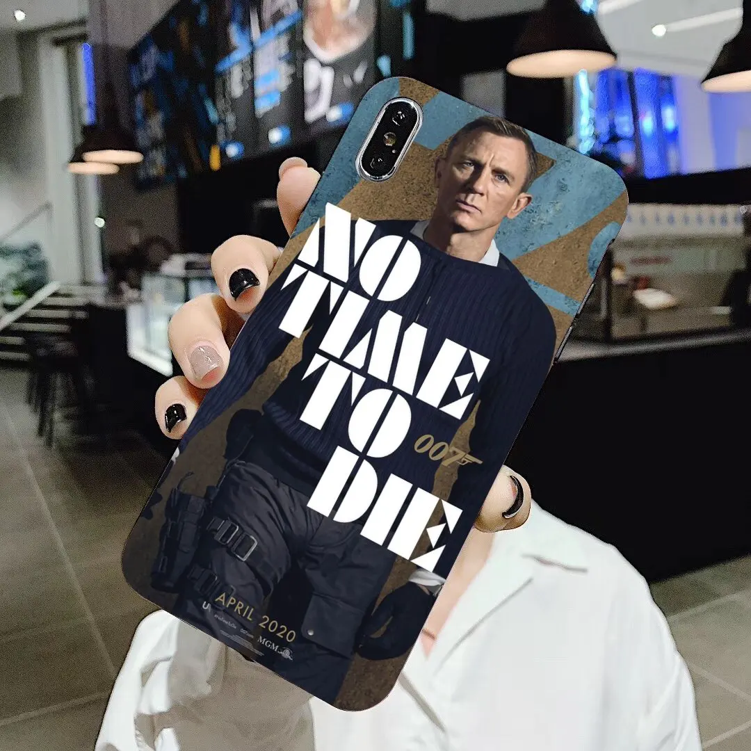 Мягкий чехол для Huawei G7 G8 P7 P8 P9 P10 P20 P30 Lite Mini Pro P Smart 2017 2018 2019 2020 No Time To Die 007
