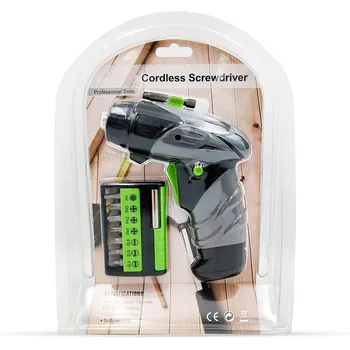 

Cordless Electric Screwdriver Lithium-Ion Household Multifunction Drill/Driver Power Gun Tools LED Light