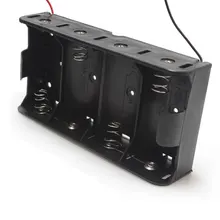 ^#Cheap 15pcs/lot MasterFire Black Plastic 4 x 1.5V D Wired Spring Loaded 1.5V D Size Battery Batteries Case Box Holder Cover ^#Cheap 15pcs/lot MasterFire Black Plastic 4 x 1.5V D Wired Spring Loaded 1.5V D Size Battery Batteries Case Box Holder Cover