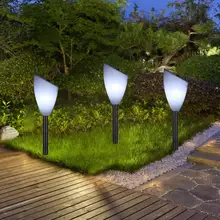 2 шт. светодиодный светильник на солнечных батареях IP65 водонепроницаемый светильник на солнечных батареях с музыкой для двора прогулки улицы