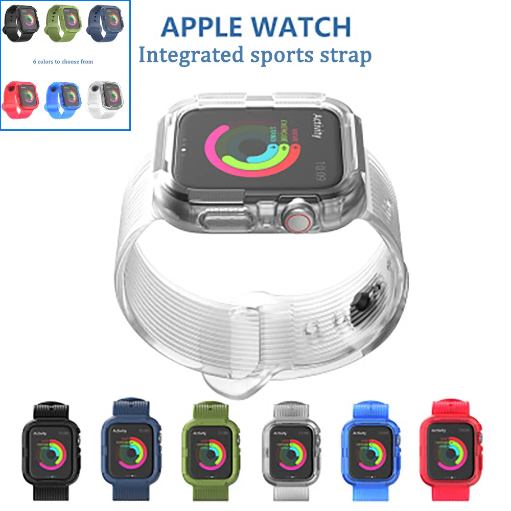 Подходит для ремешка Apple Watch 4 5 поколения iwatch защитный чехол частная модель