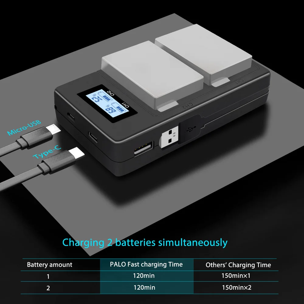 2 шт. LP-E8 LPE8 LP E8 батарея для камеры батарея Акку+ ЖК USB зарядное устройство для Canon EOS 550D 600D 650D 700D Rebel X4 X5 X6i X7