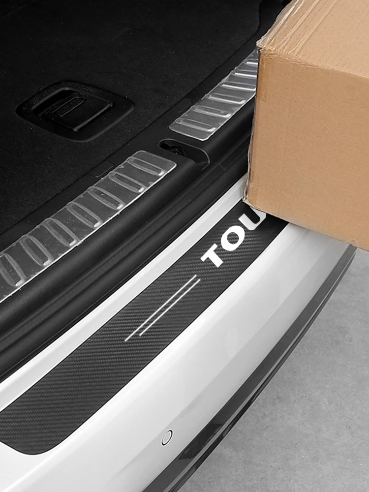 Наклейки на багажник автомобиля защита от царапин для VW Volkswagen Touran 1 2 2003 2004 2005 2006
