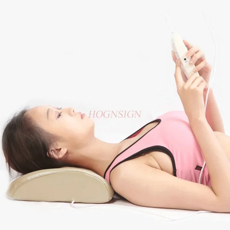 lumbar traction device Home Waist Care Tool Body Massage Physiology Curvature Straightening Orthosis Tractor Massager Pad Pillow