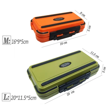 

Large Capacity 24/28 Grid Fishing Gear Accessories Waterproof sub-Box Fishing Hook Supplies Tool Storage Box Fishing Tackle box