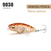 2022 Pencil Fishing Lure Sinking Weights 4.1g 43mm Winter Fishing Accessories Hooks Artificial Bait Goods Pike Lures Carp Fish ► Photo 3/6