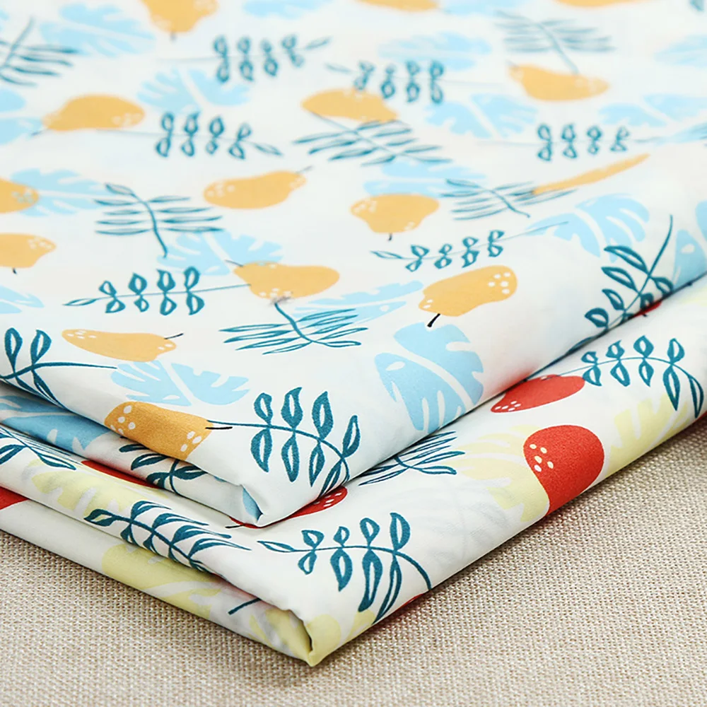 Lychee Life 50x140 см груша печатная ткань модные красочные ткани Ручное шитье для поделок одежда поставки украшения