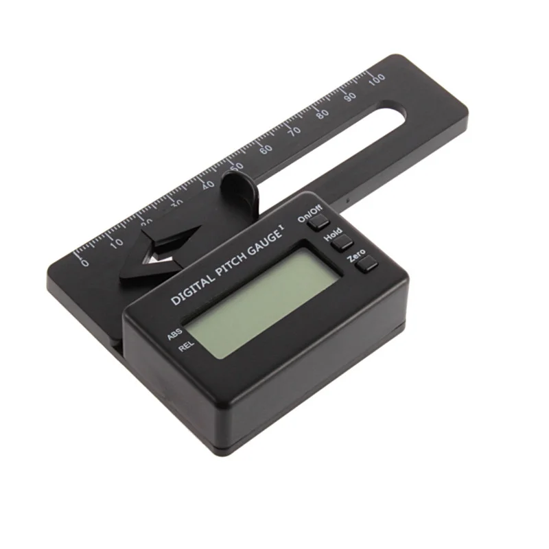 Outil de Mesure d'angle inclinomètres Noirs jauge de Hauteur RC TL90 Gauge Digital Tague LCD Trancheur d'affichage à écran LCD 
