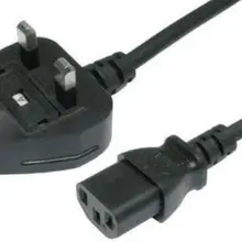 D'angleterre, Вычтите чехол для компьютера, шнур питания компьютера, настольный дисплей, шнур питания 1,8 м