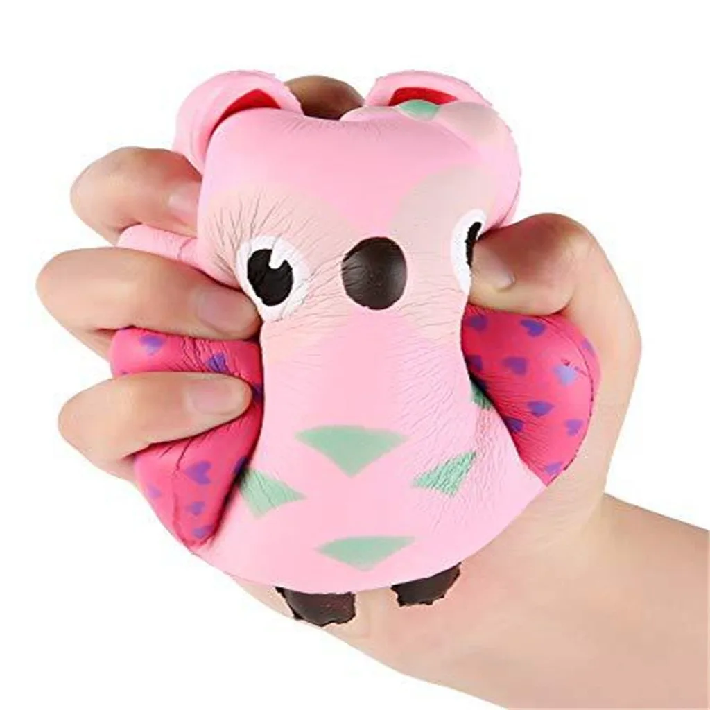 Kawaii милая сова Jumbo мягкое медленно поднимающееся мягкие для сжатия игрушки Ароматические снимают стресс смешные игрушки для детей Рождественский подарок