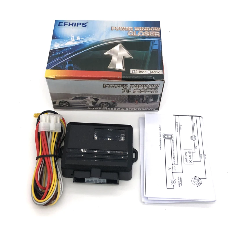 Universal12VCarPowerWindowRollUpCloserModuleAlarmSystemFor4