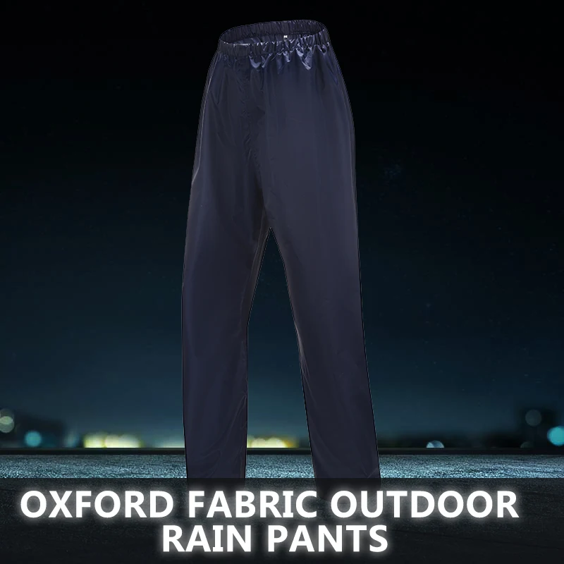 Najtaniej QIAN nieprzepuszczalne spodnie przeciwdeszczowe kobiety mężczyźni płaszcz przeciwdeszczowy Outdoor grubsze wodoodporne spodnie motocyklowe wędkarstwo Camping sprzęt przeciwdeszczowy spodnie