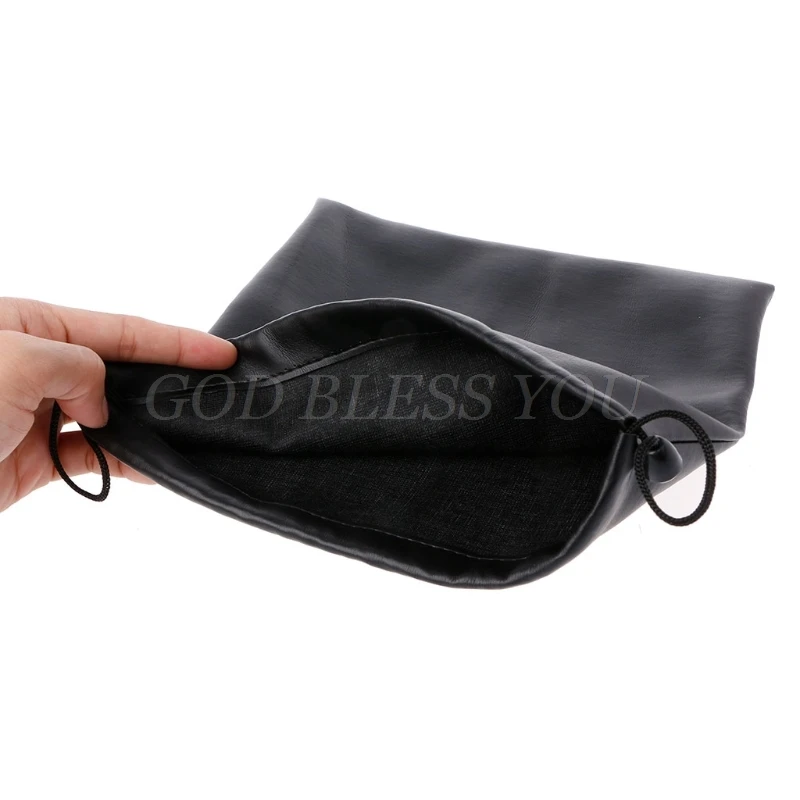 Bolsa de almacenamiento de cuero de gran capacidad para auriculares, funda  protectora impermeable, bolsa de transporte para auriculares, diadema -  AliExpress