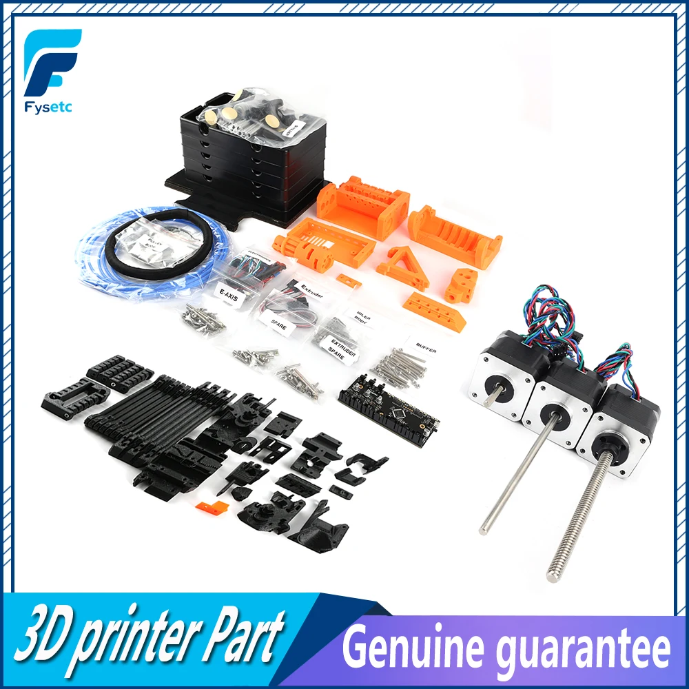 Клон Prusa i3 MK2.5S MK3S MMU2S полный комплект включая печатные части для Prusa i3 MK2.5S/MK3S из разных материалов 2S комплект обновления